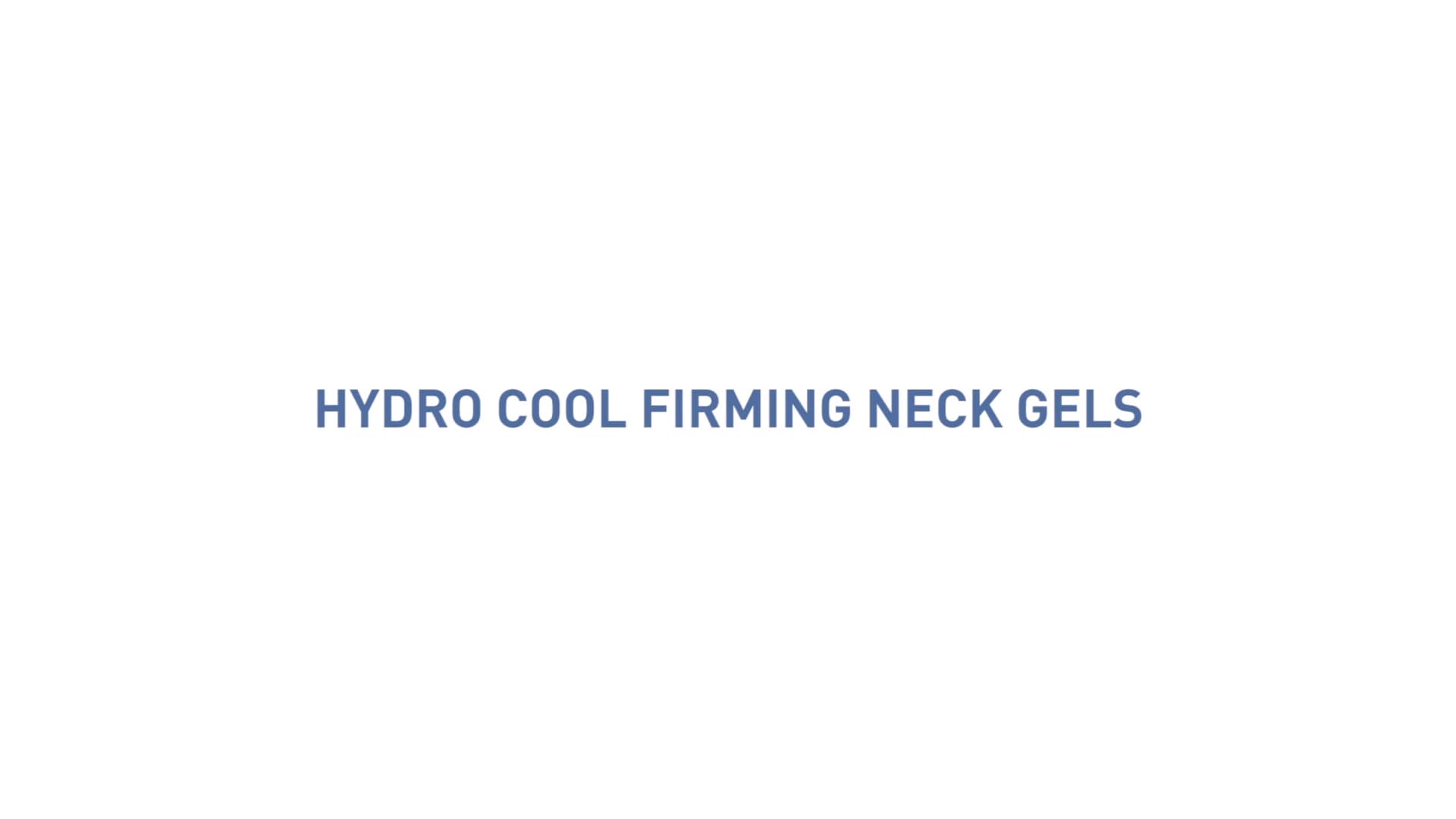 Hydro Cool Firming Neck Gels skyn ICELAND Sephora